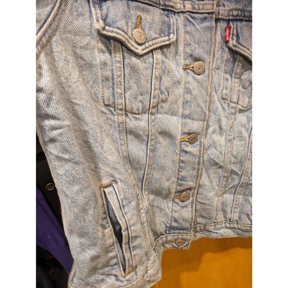 LEVIS Denim Trucker Jacket Size Large Youth‎ - Picture 9 of 9